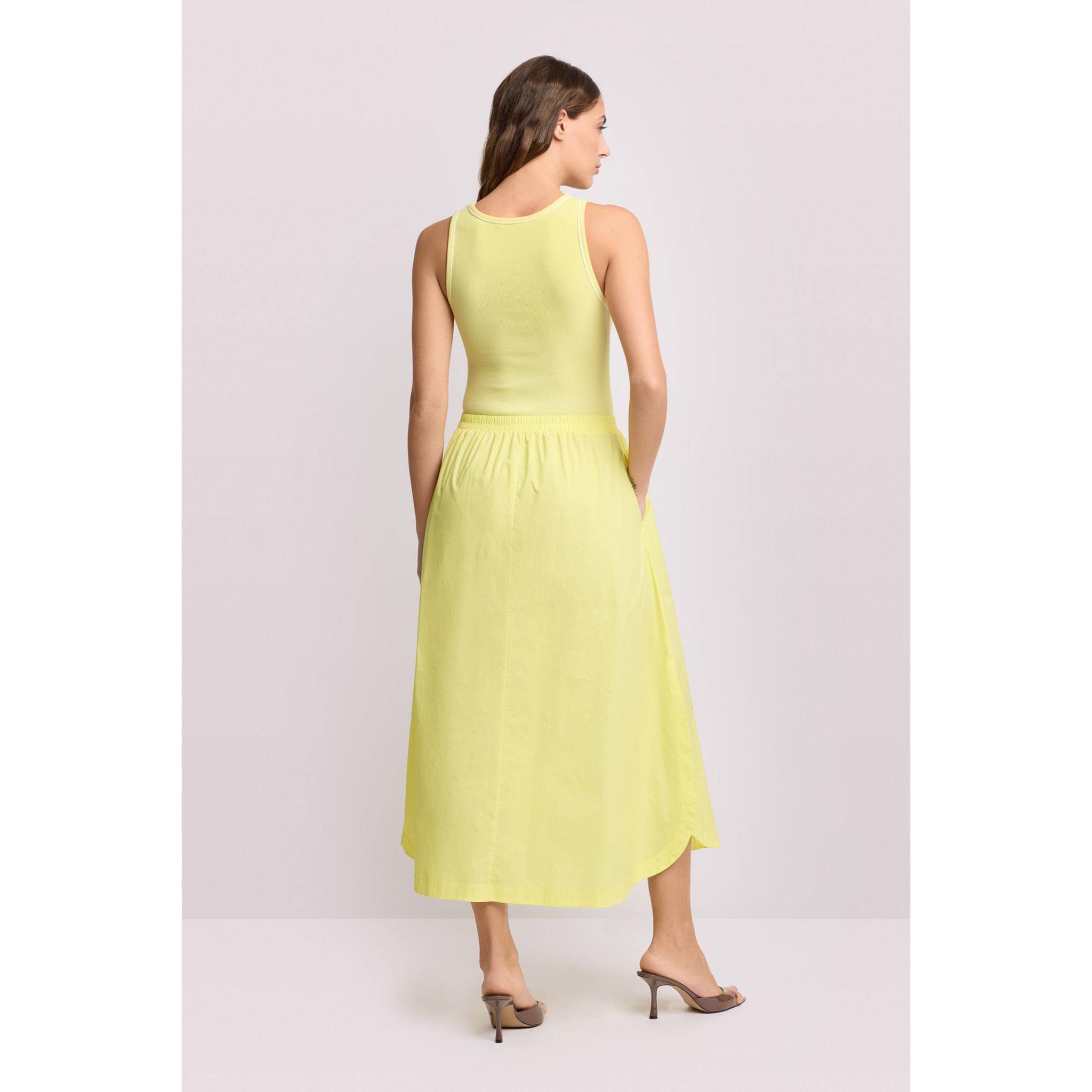 Kocca - Abito in stile minimal Donna, Tinta unita, Girocollo