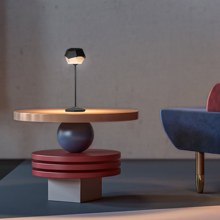 Lampe de table design STONE H33cm