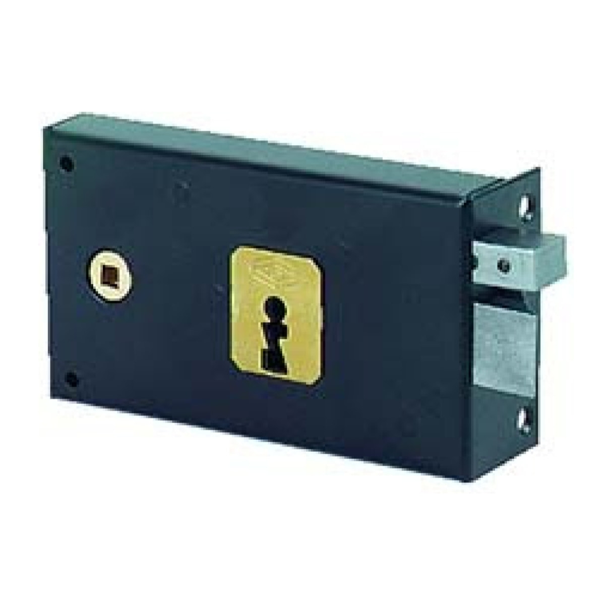 Serrure horizontale à fouillot 1/2 tour JPM 140x79 mm - Droite - 344000-02-1A