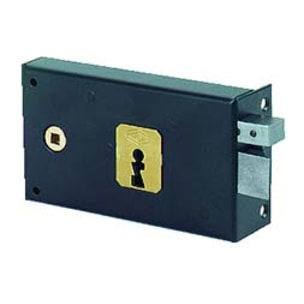 Serrure horizontale à fouillot 1/2 tour JPM 140x79 mm - Droite - 344000-02-1A
