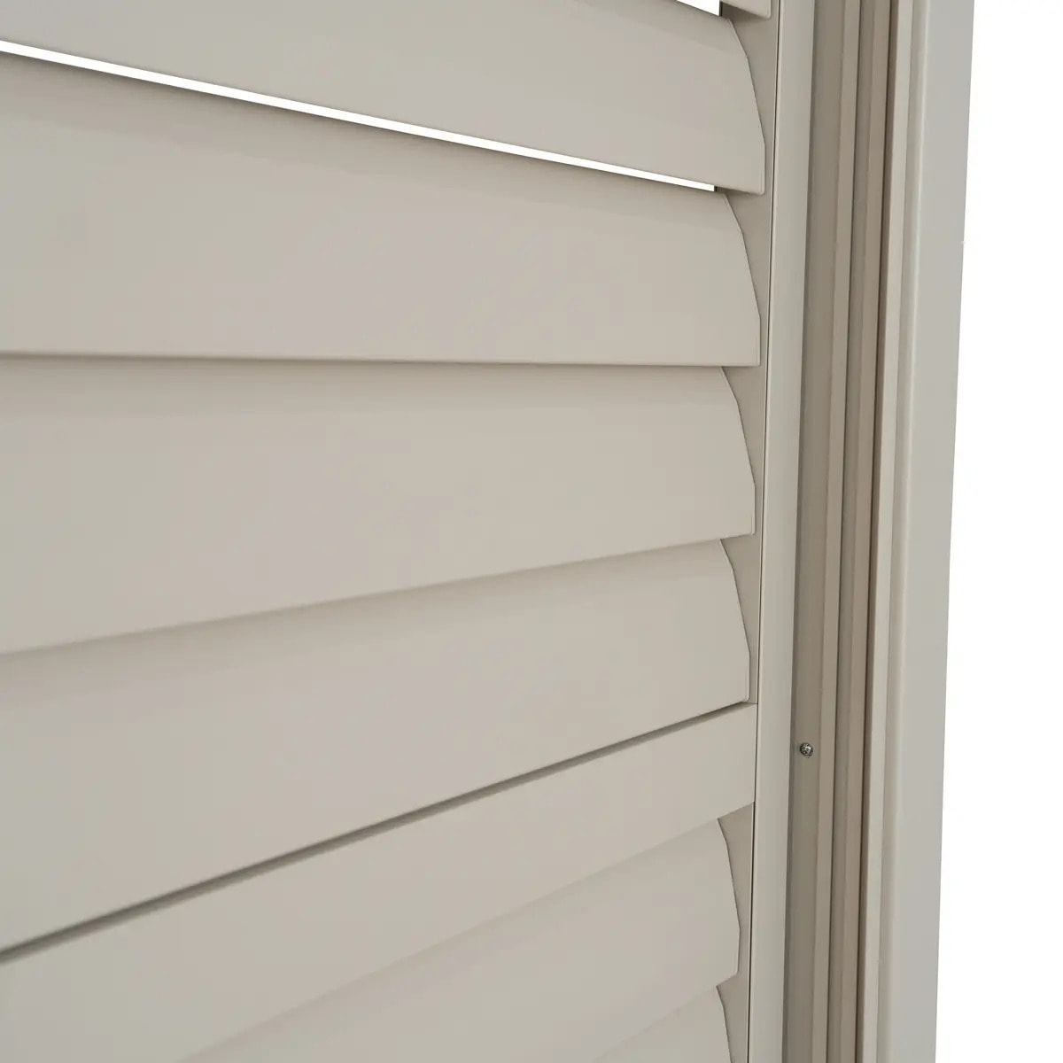 Persienne pour pergola Evora argile