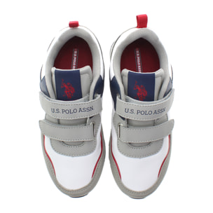 Sneakers U.S. Polo Assn. bianco-grigio chiaro