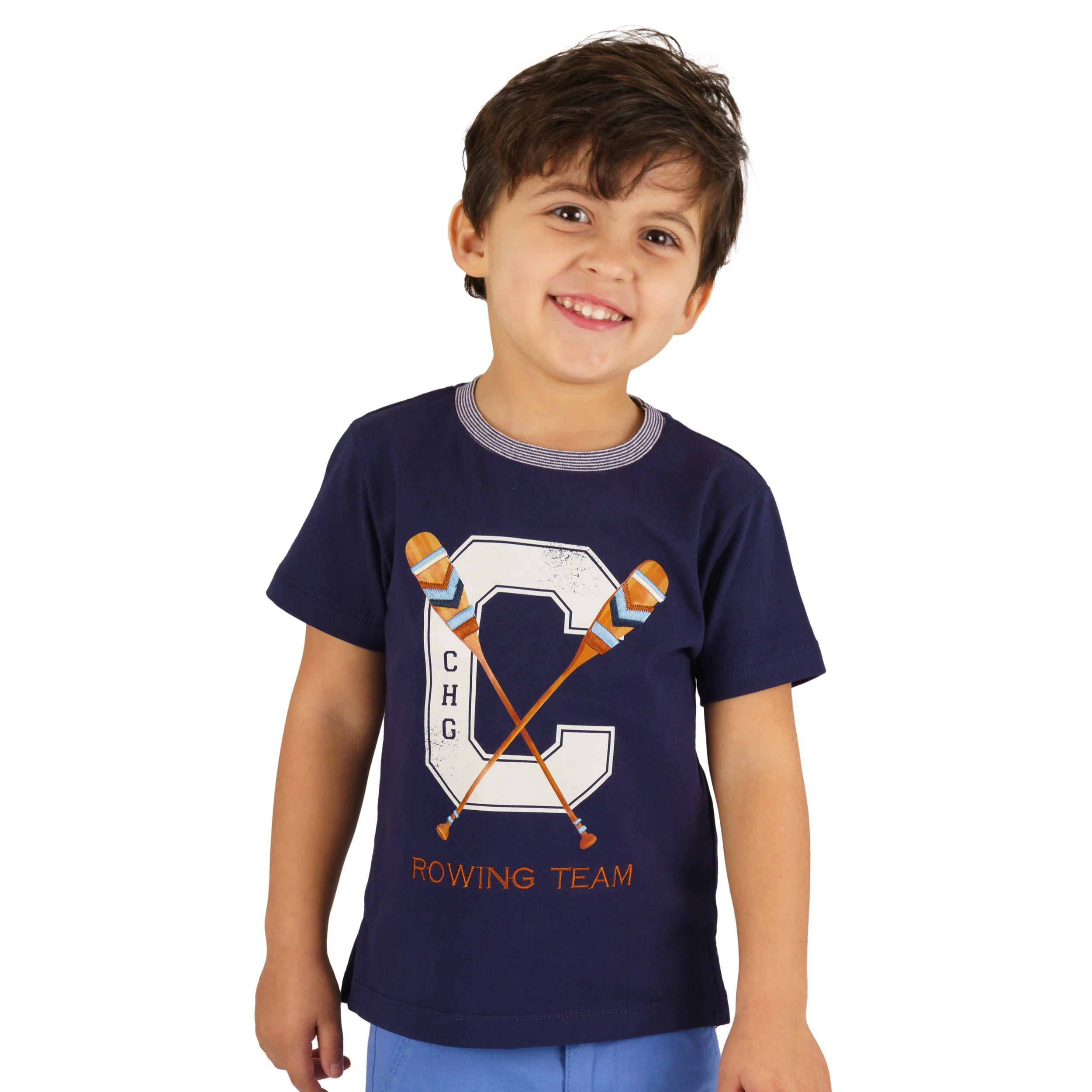 Camiseta de niño marino