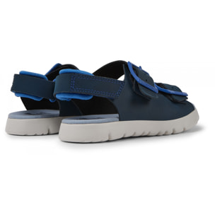 Sandalias - CAMPER Oruga - Azul - Cuero liso