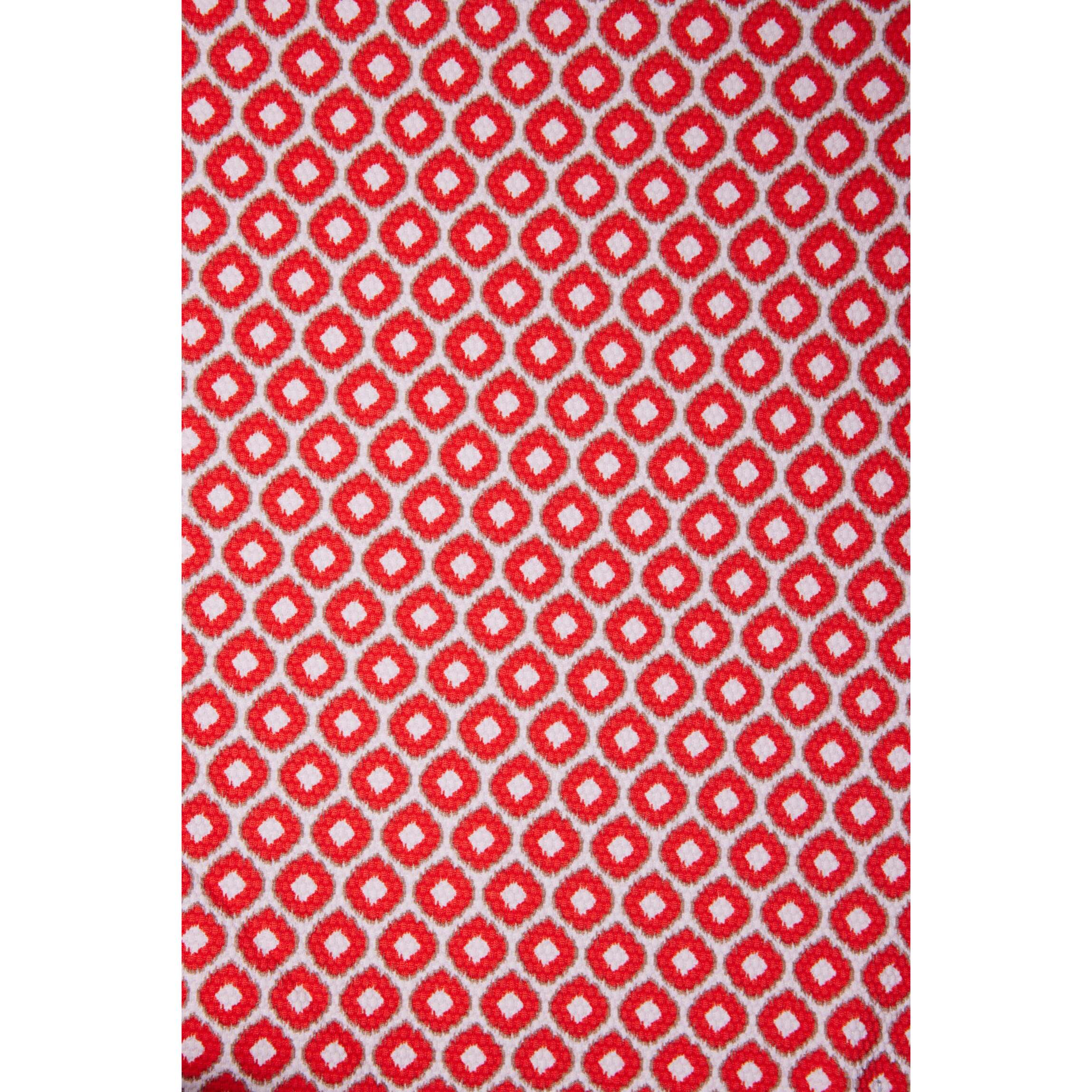 Costume modellante a fascia con stampa piqué