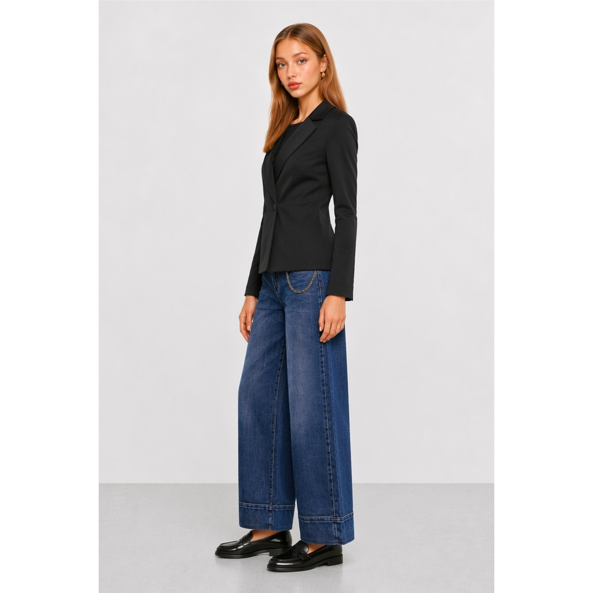Kocca - Cardigan da donna doppiopetto in viscosa Donna