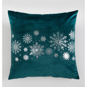 Housse de coussin NOEL VERT PLATA