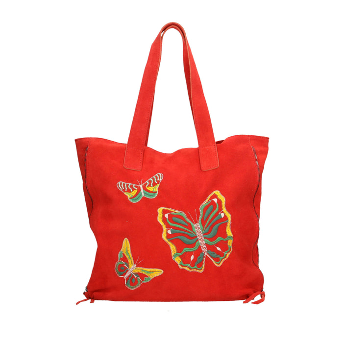 Borsa a spalla  da donna In Vera pelle Made in Italy 35x30x7 cm