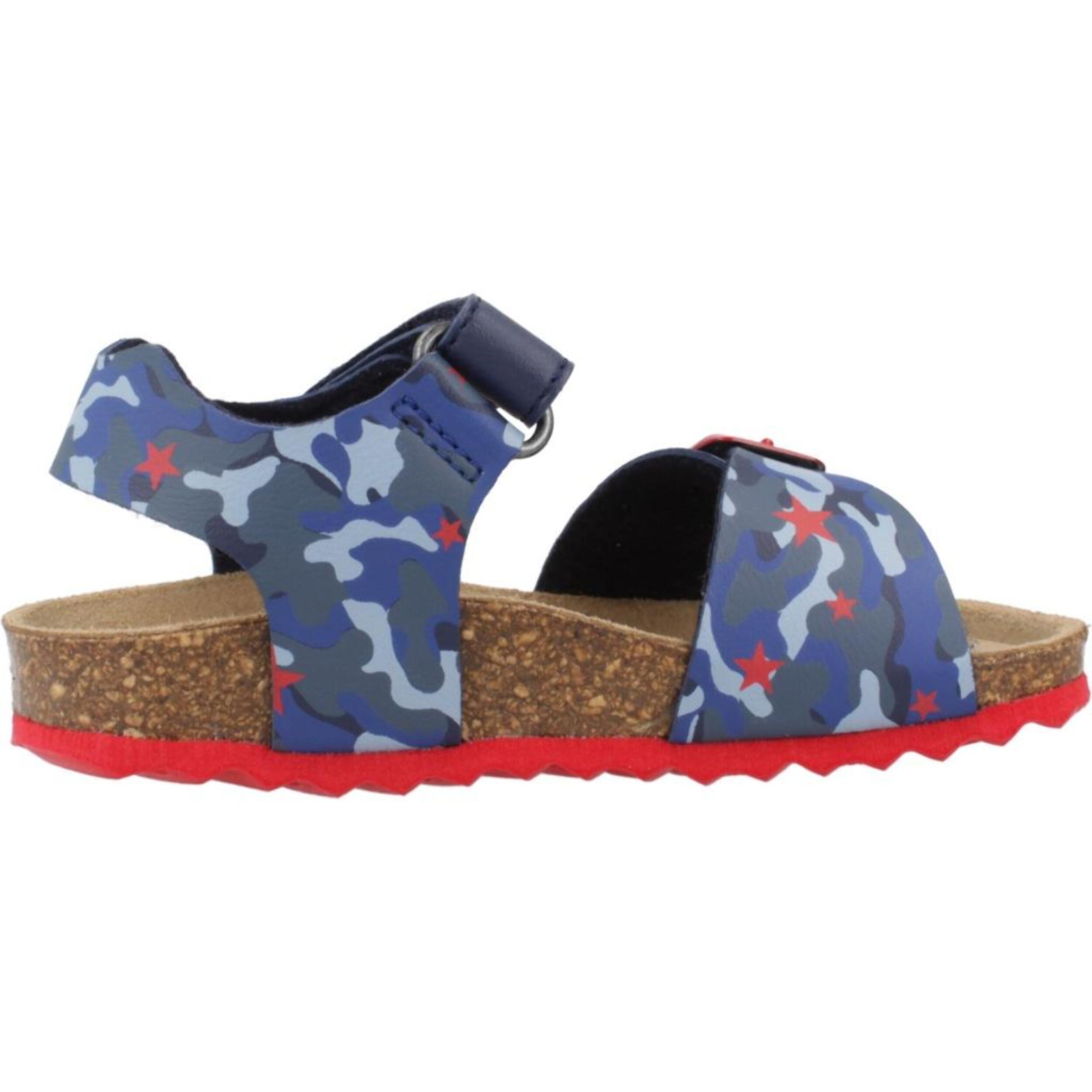 Sandalias Niño de la marca GEOX  modelo B SANDAL CHALKI BOY AZUL