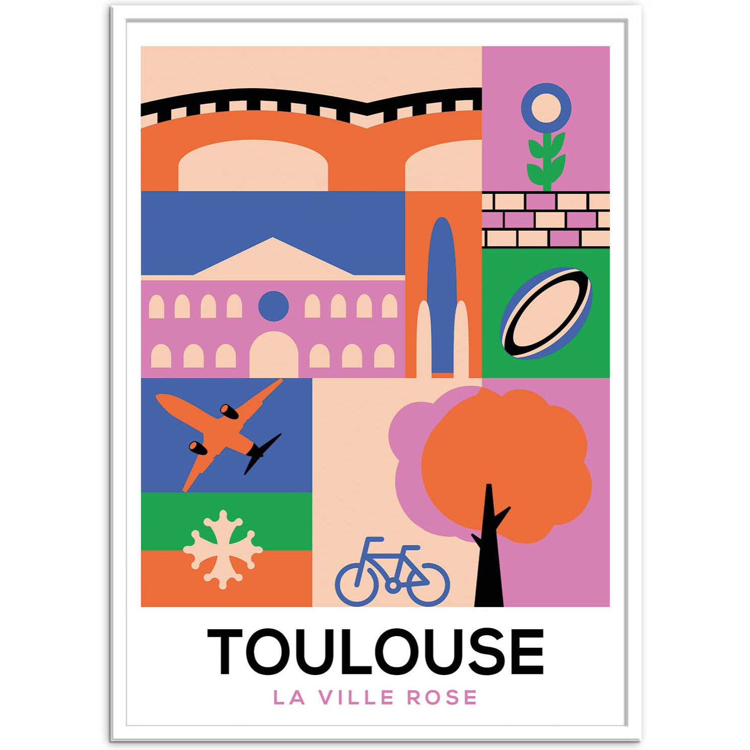 Affiche - Toulouse - Posuta