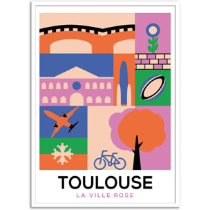 Affiche - Toulouse - Posuta