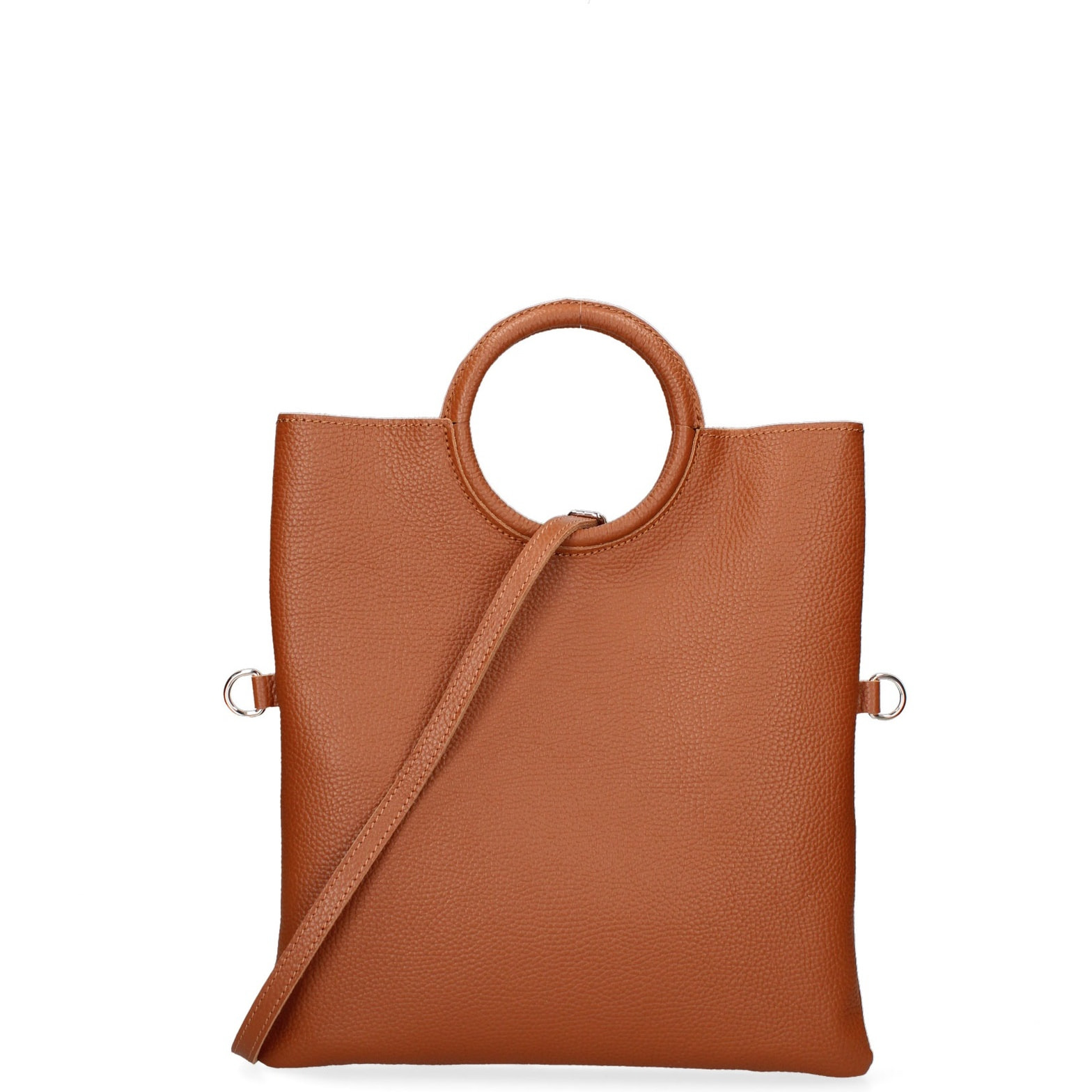 Borsa a mano da donna Made in Italy - Modello Valora Chic - 100% pelle - 29.0 x 30.0 x 1.0 cm