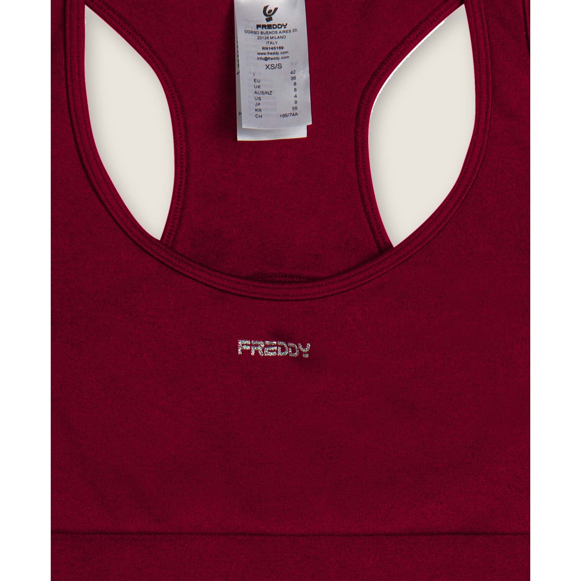 Tuta jumpsuit seamless con schiena scoperta e cuciture shaping