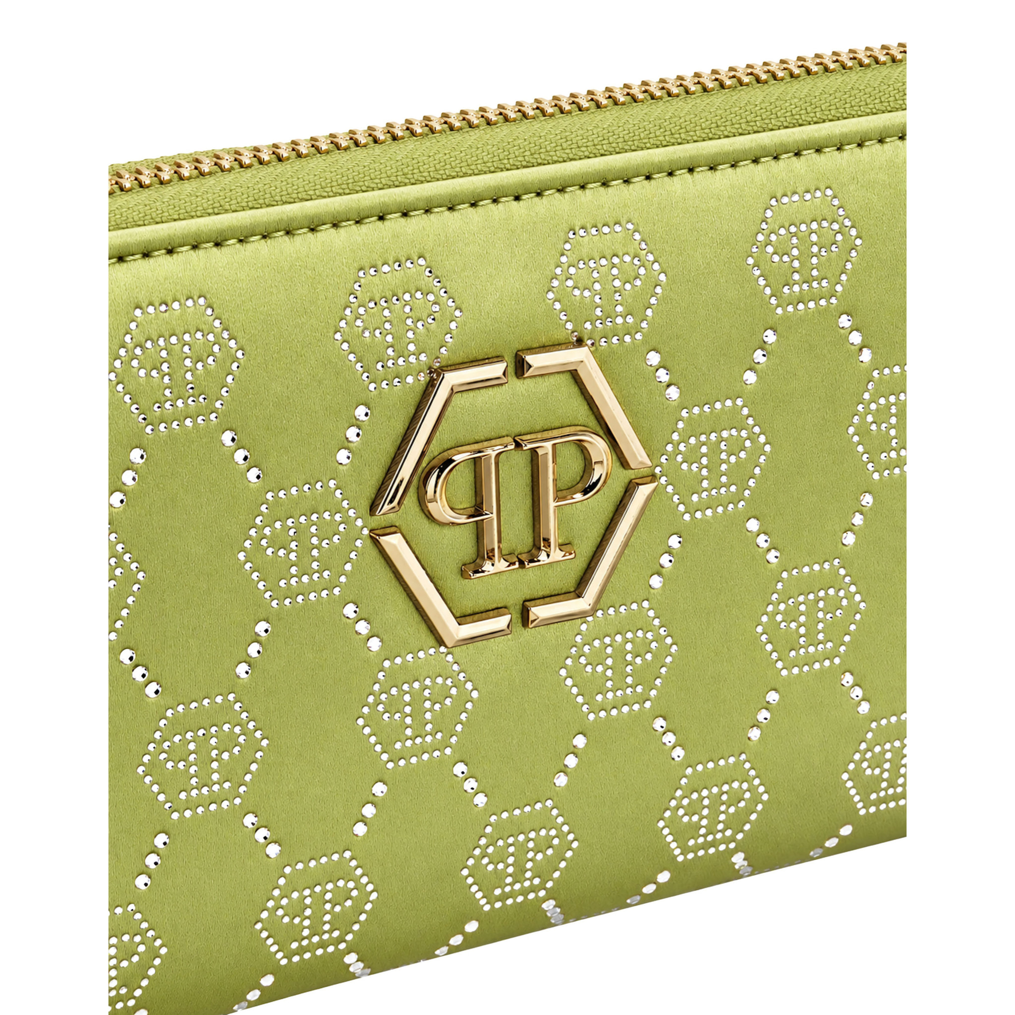 PHILIPP PLEIN Portafoglio con zip perimetrale