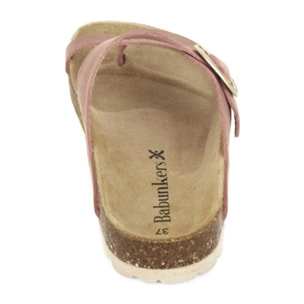 SANDALIA VALENCIA BABUNKERS ROSA
