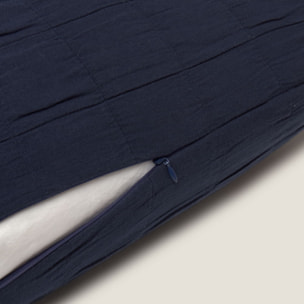 Funda de cuadrante de algodón Cala color azul oscuro 100% Algodón