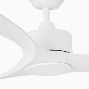 LUZON L Ventilateur de plafond blanc TUYA
