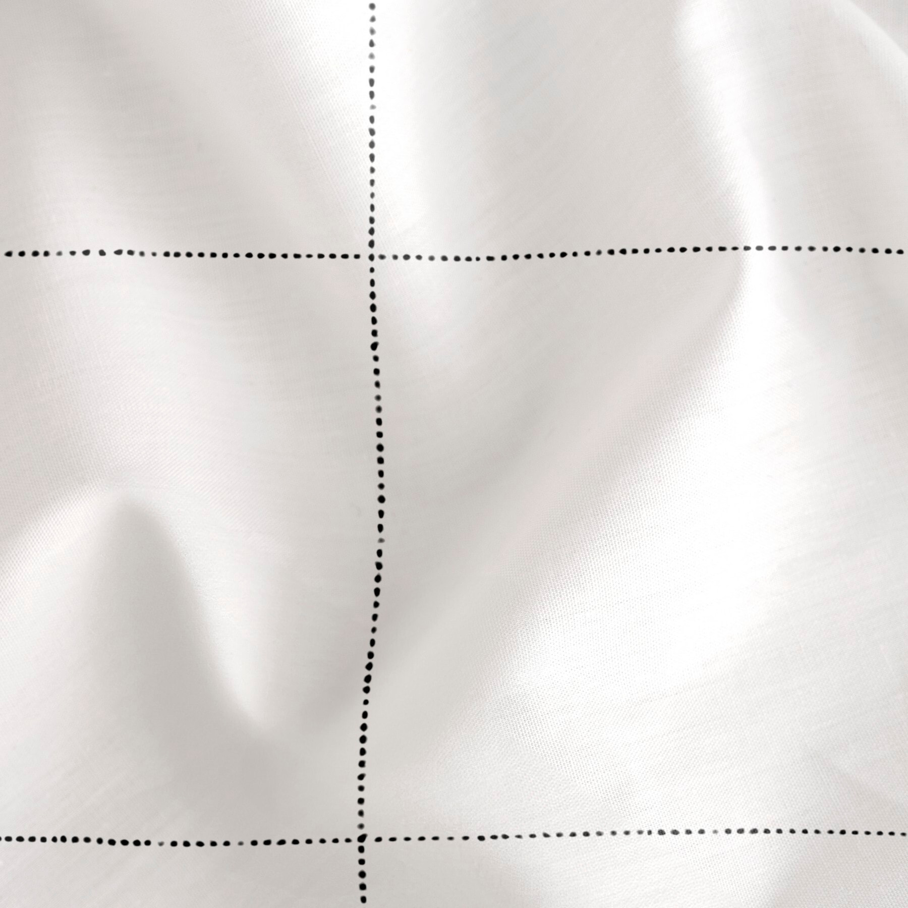Housse de coussin blanche Amira
