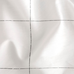 Housse de coussin blanche Amira