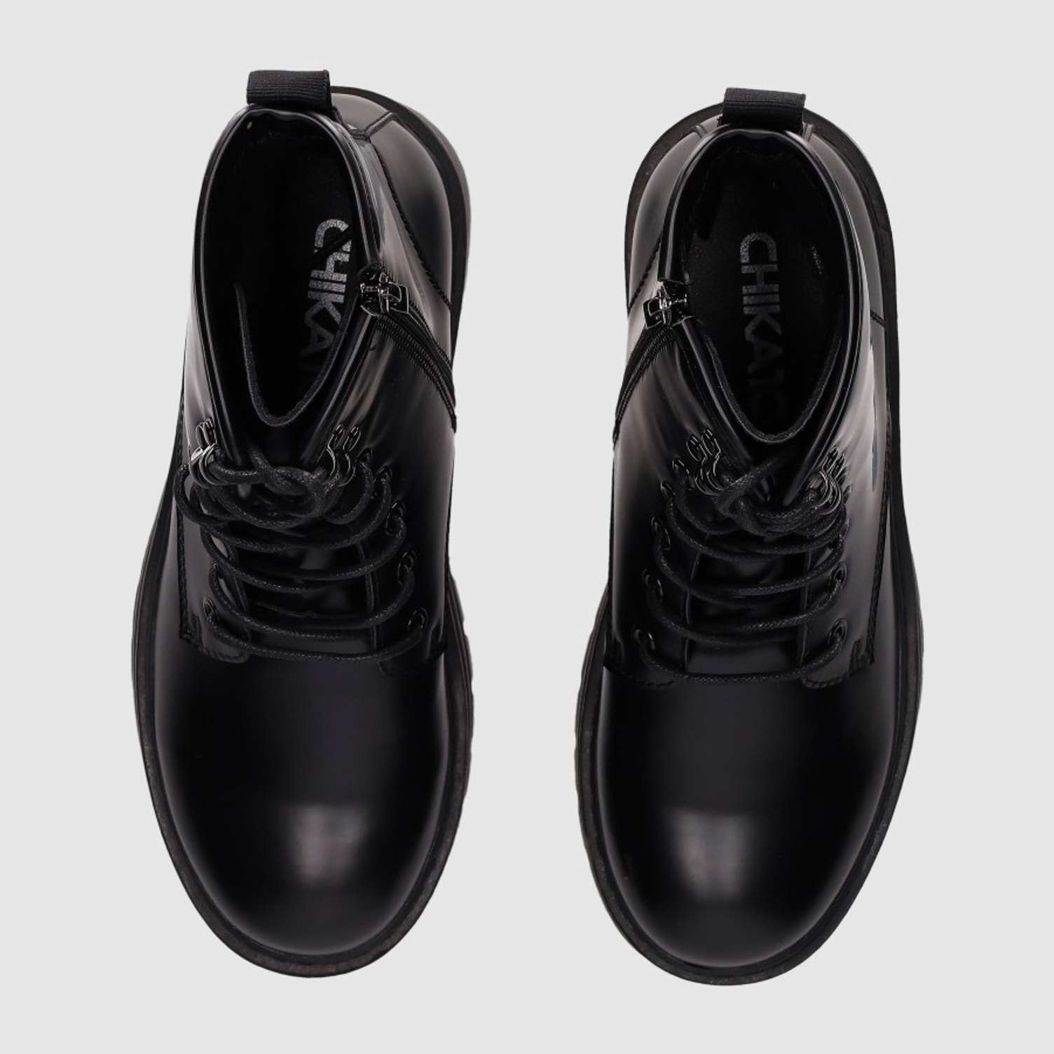 Botines - Negro - Tacón: 4 cm