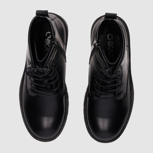 Botines - Negro - Tacón: 4 cm