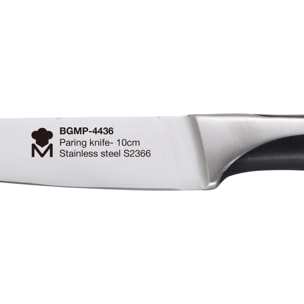 Cuchillo pelador 10cm elegance en acero inoxidable masterpro