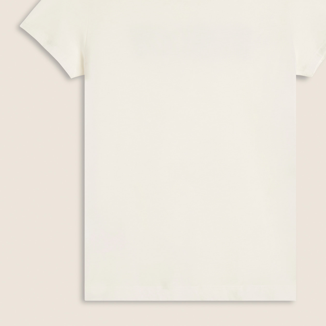 T-Shirt in jersey modal con Logo Strass