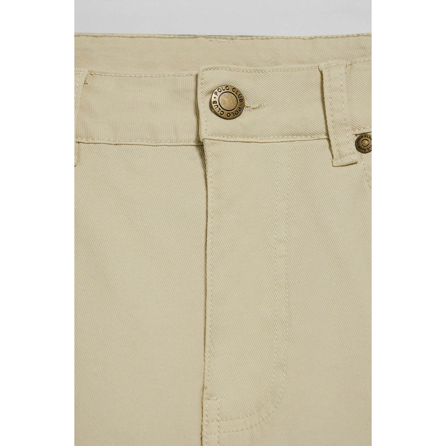 Pantalón Slim Voss en beige con cinco bolsillos