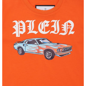 PHILIPP PLEIN Camiseta Cuello Redondo Ss RACING