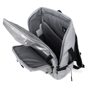 Zaino unisex Solara Nova - Poliestere - Casual - Con Zip - 30.0 x 50.0 x 14.0 cm