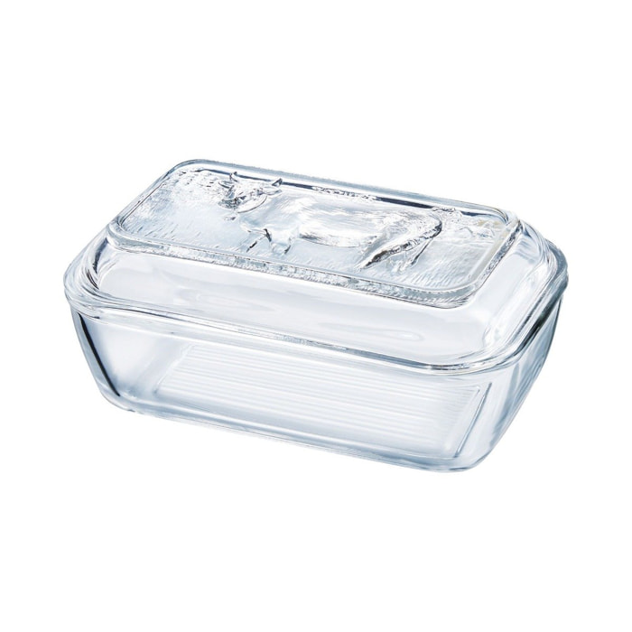 Mantequillera Vaca de vidrio 17 cm Le Verre Français - Luminarc