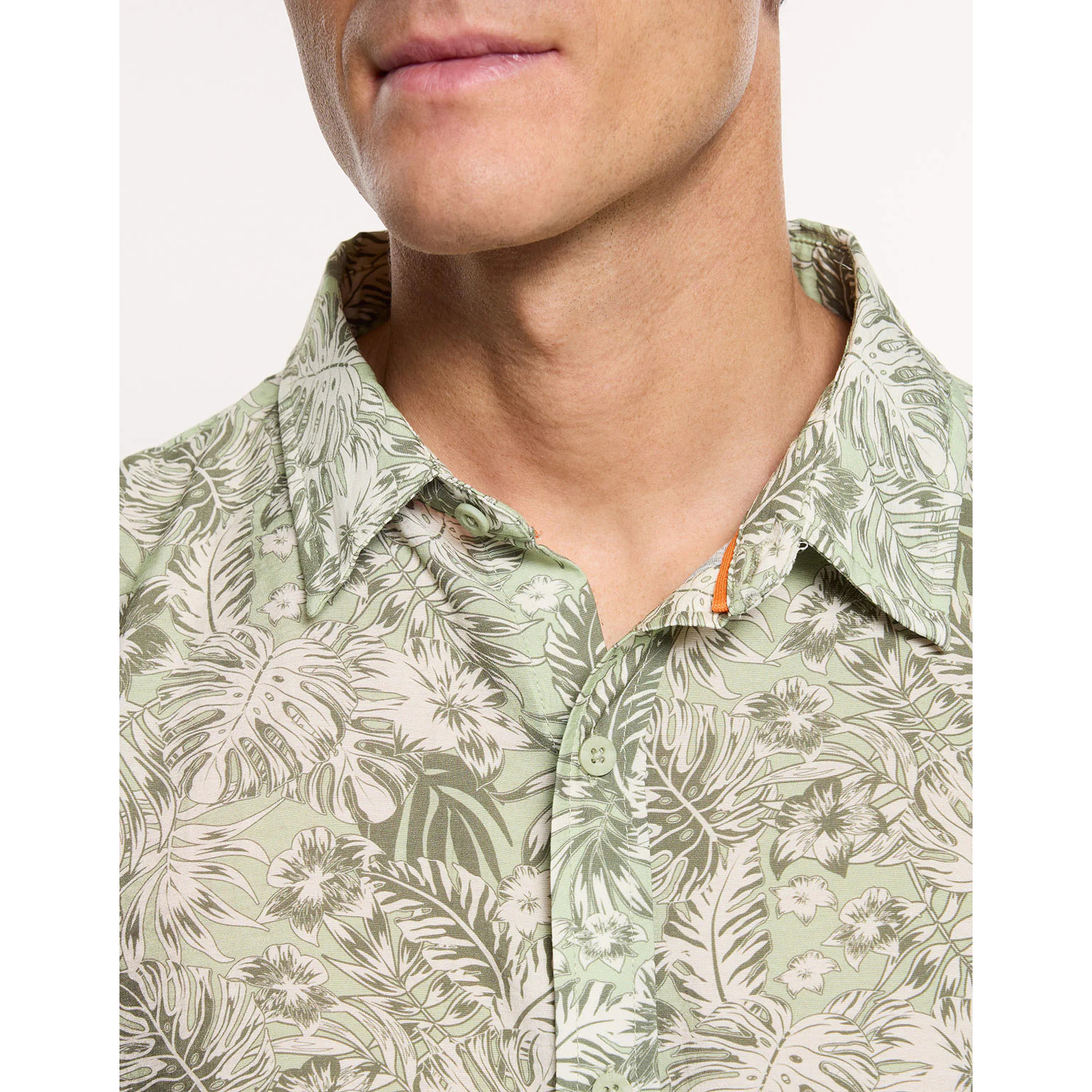 Camisa Manga Corta Verde - Westor