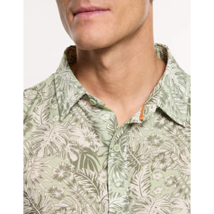 Camisa Manga Corta Verde - Westor