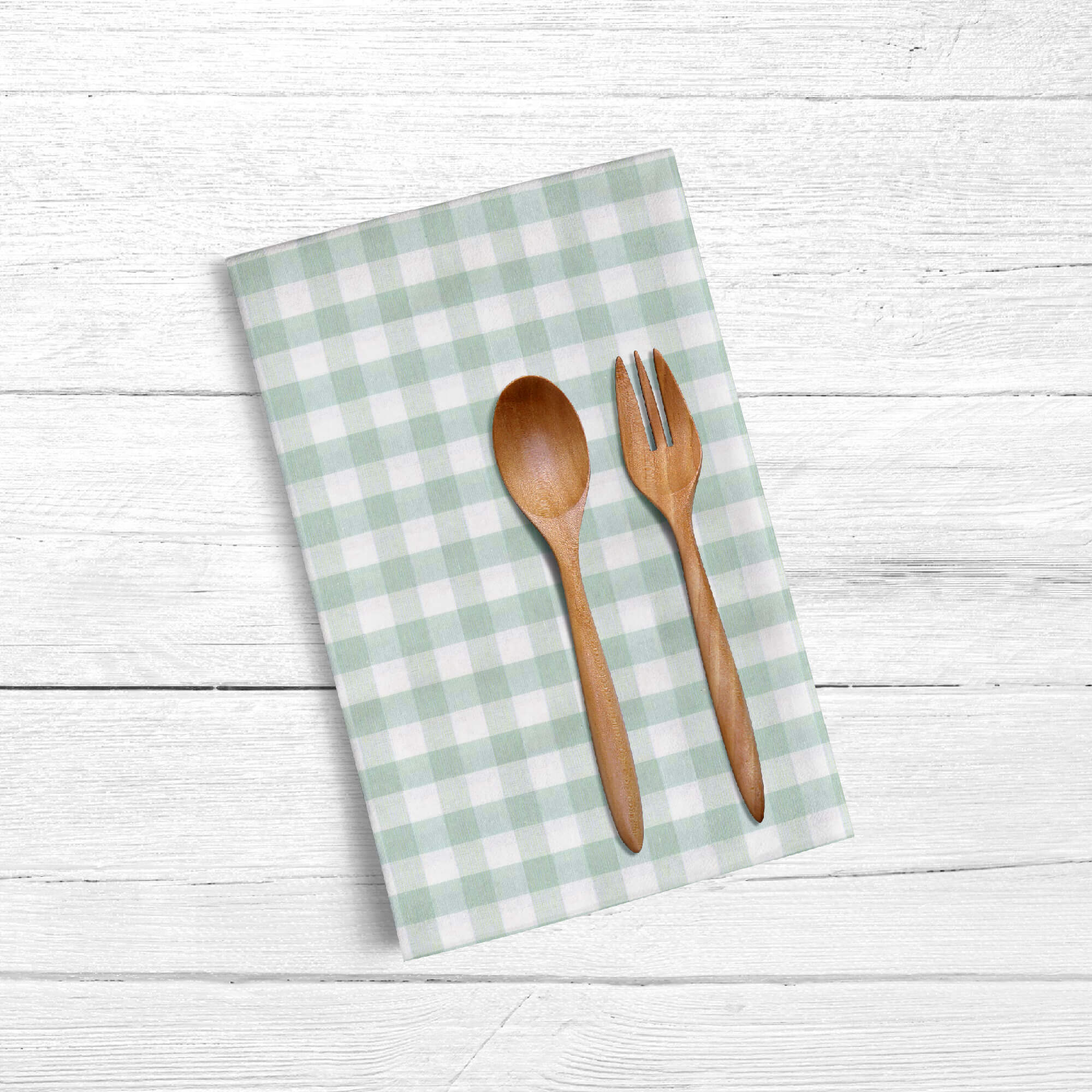 Pack de 2 torchons de cuisine Carreaux 150-12 - 45x70 cm