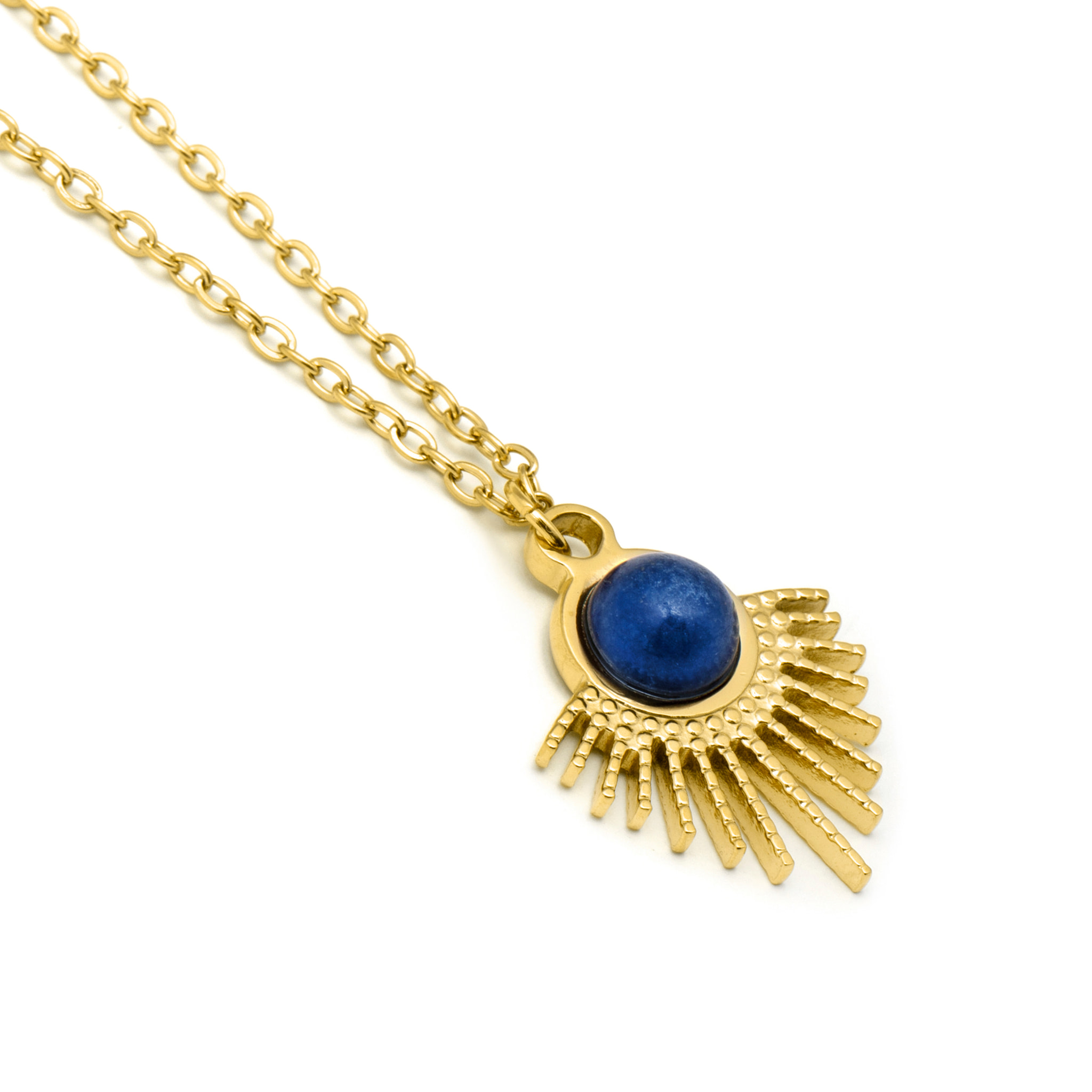 Collar Ankyo acabado oro amarillo 18k