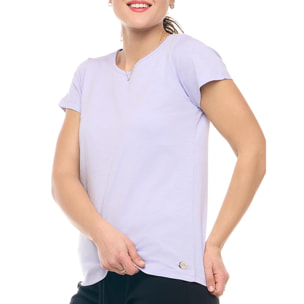 T-shirt da donna a maniche corte Leone Basic