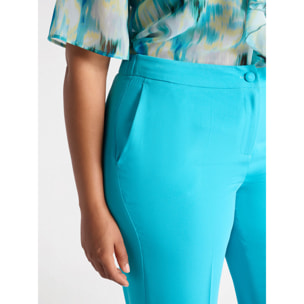 Fiorella Rubino - Pantaloni dritti - Azzurro