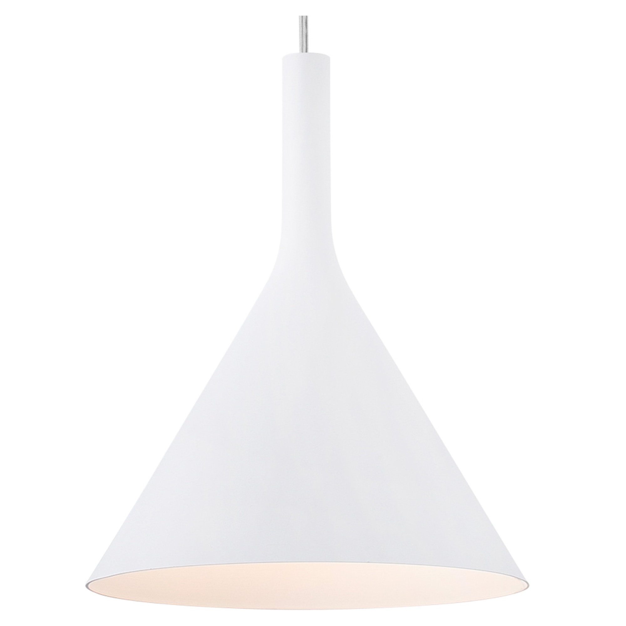 PAM 165 Lampe suspension blanche
