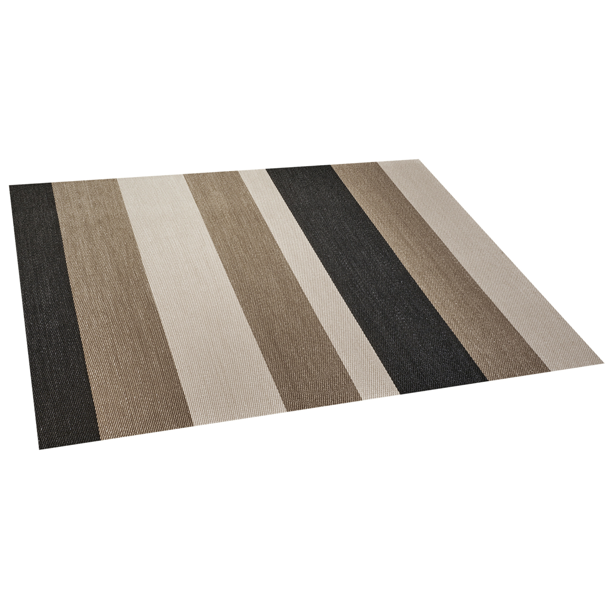 Alfombra LIVING DECO Franjas Camel