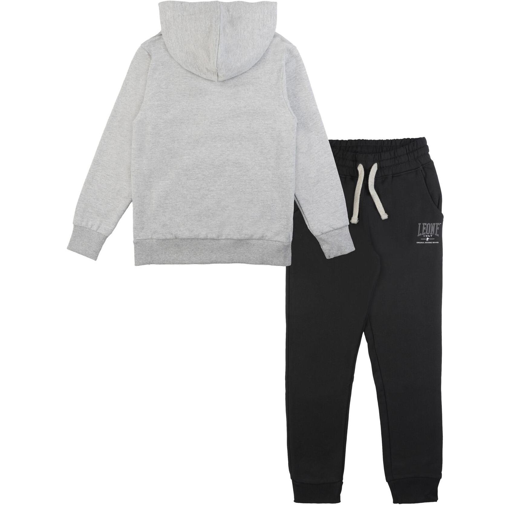 Tuta invernale da bambino con cappuccio e zip Leone 1947 Neon