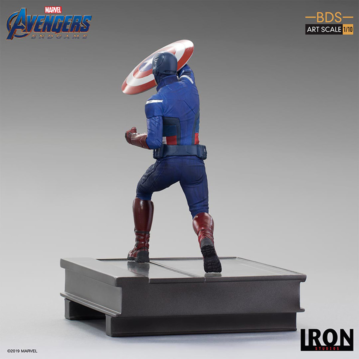 Avengers: Endgame Statua Captain America 2012 Scala 1/10 20cm Iron Studios