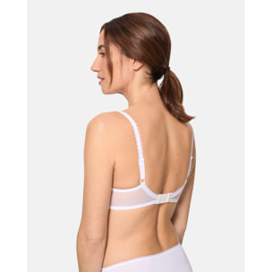 Sujetador con aros Spacer Flower Elegance con encaje reciclado