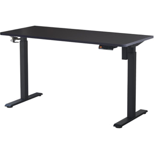 Bureau assis-debout électrique réglable avec ports USB - UP&DOWN