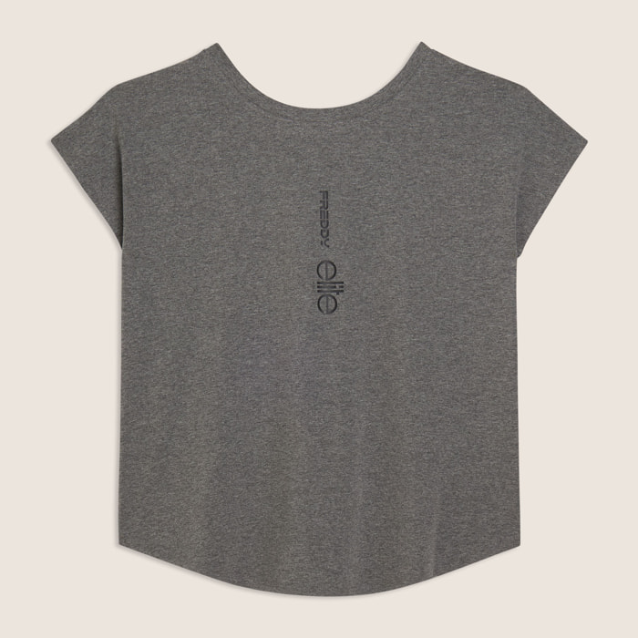 T-shirt Mélange Bi-fronte Donna Elite x Freddy