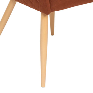 Fauteuil à dîner "Marlo" hêtre ambre