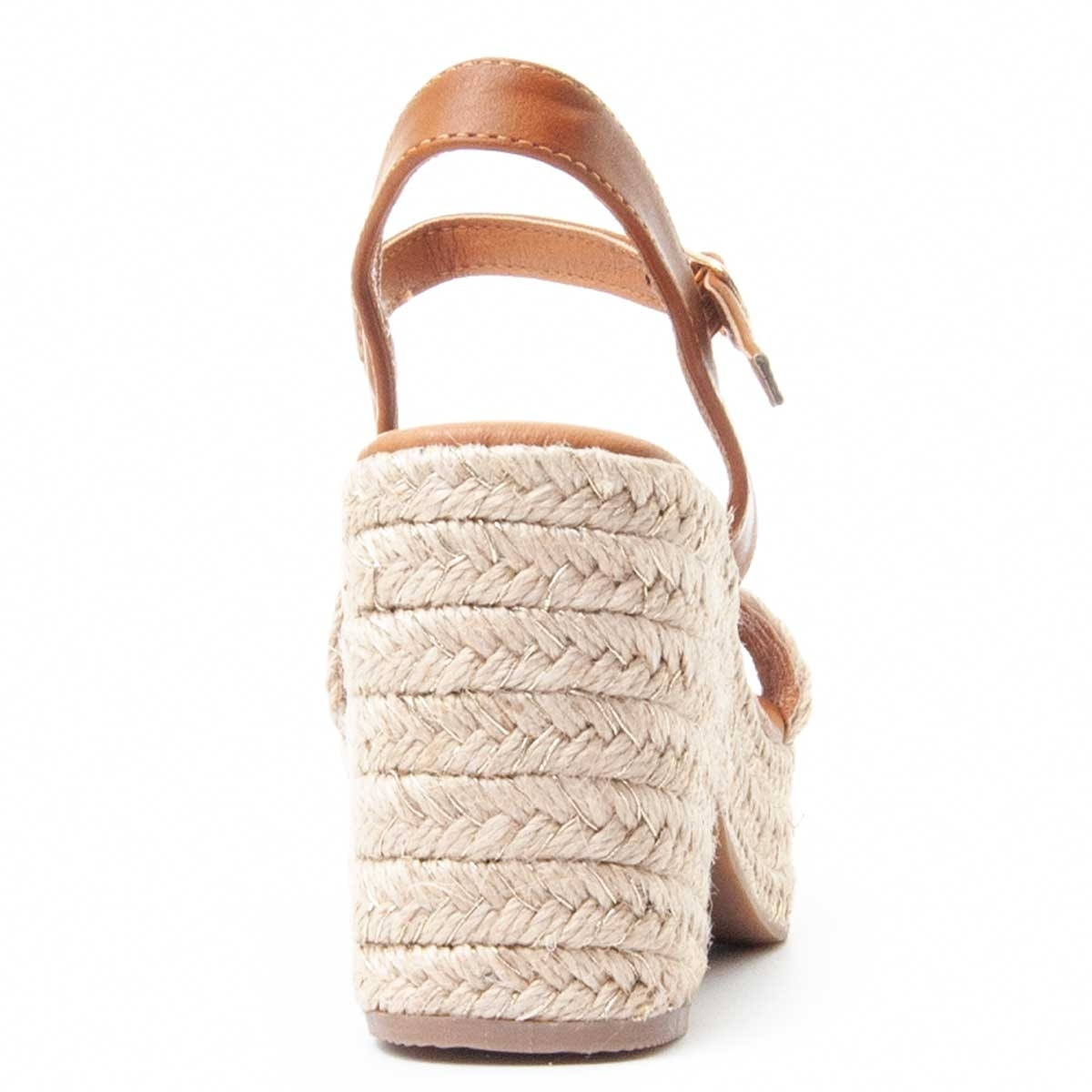 Sandalias de Tacón - Beige - Altura: 6 cm