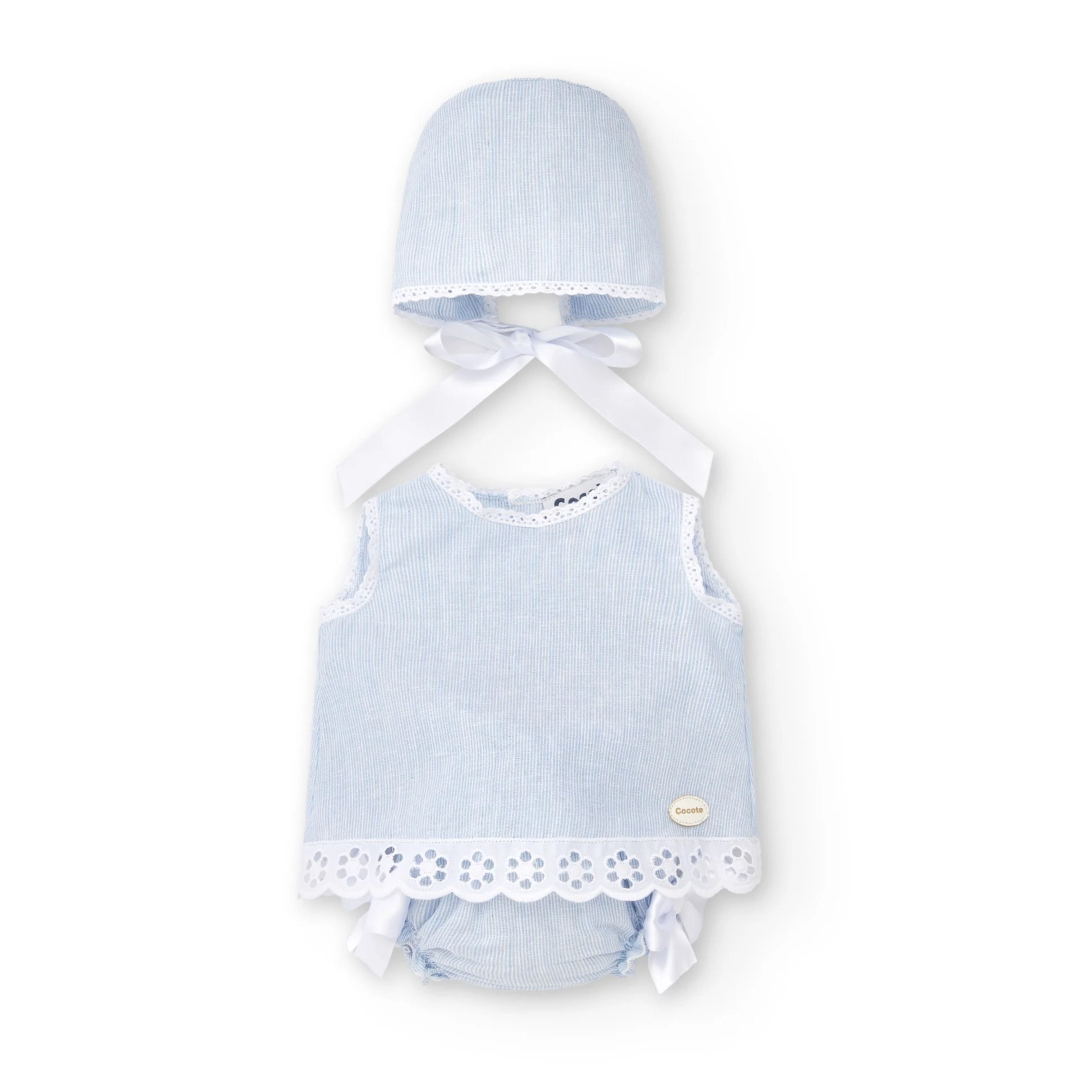 Robe Naissance Bleu Clair Cocote & Charanga