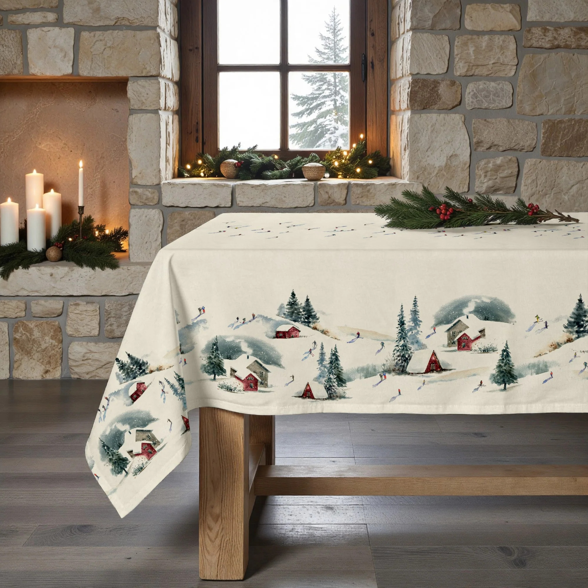 Nappe anti-taches Christmas wish 16 1225