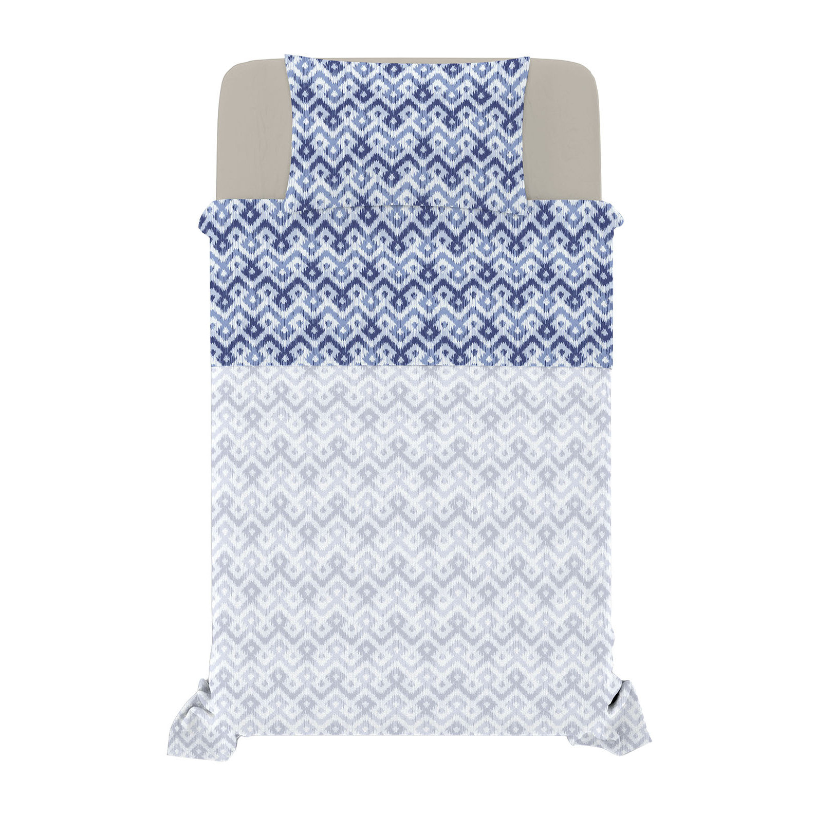 COMPLETO LETTO FANTASY PIAZZA E MEZZA - 100% MICROFIBRA