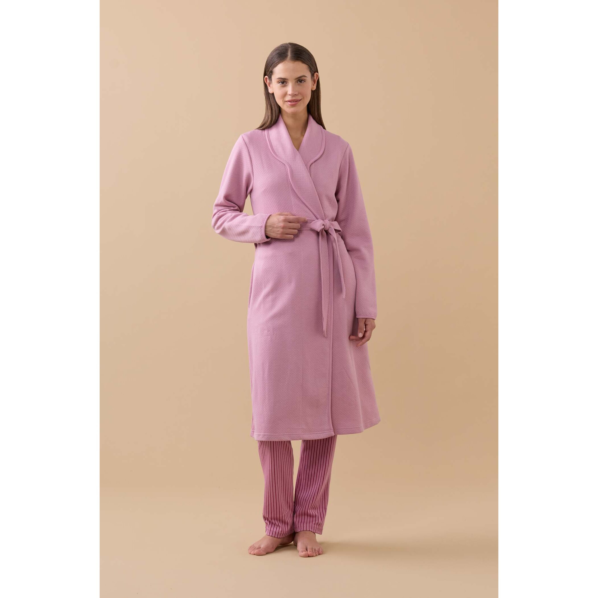 Vestaglia donna invernale in matelassè articolo benny Noidinotte